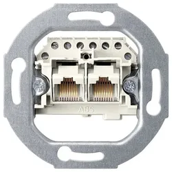 Merten UAE-Einsatz 465702 2x8 weiss