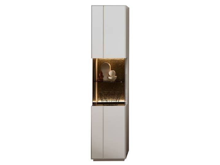Wohn-Concept Como Vitrine Holzwerkstoff/Granit Steinfurnier
