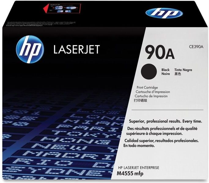 HP 90A (CE390A) - Noir - Toner Noir