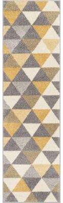 Well Woven Mid Century Modern Geometric Runner Rug - 2' x 7'3