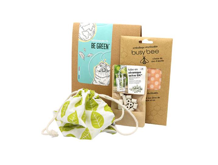 Kit 3 accessoires Ecolo Be Green