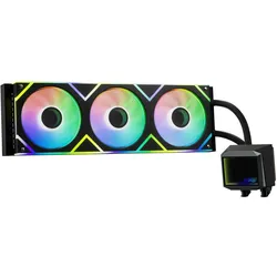 XPG LEVANTE II 360, CPU Wasserkühler, Mehrfarbig, Schwarz
