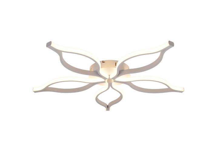ZMH LED Deckenleuchte Ielwynne 80/38/6 cm, Weiß, Metall, Mode, LED integrated, 38x6x80 cm, Lampen & Leuchten, LED Beleuchtung, LED-Deckenleuchten