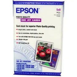 EPSON Ink Jet Cards (S041121) Fotopapier – Originalprodukt