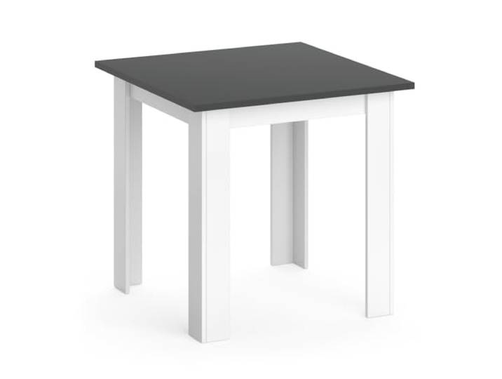 Vicco Esstisch Karlos , Anthrazit 80 x 80 cm geeignet für 2–4 Personen zur Nutzung im Essbereich