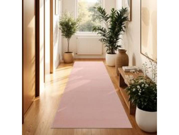 Tapis Calissa rose 80x300 cm