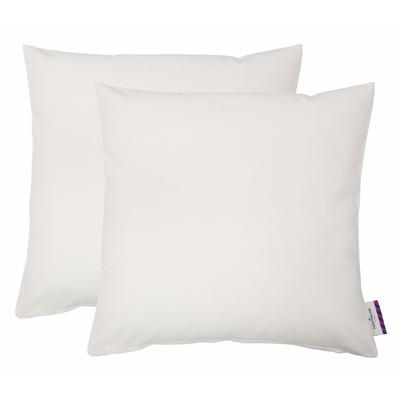 TOM TAILOR HOME "Dove" unifarben, Kissenhüllen ohne Füllung, 2er Pack