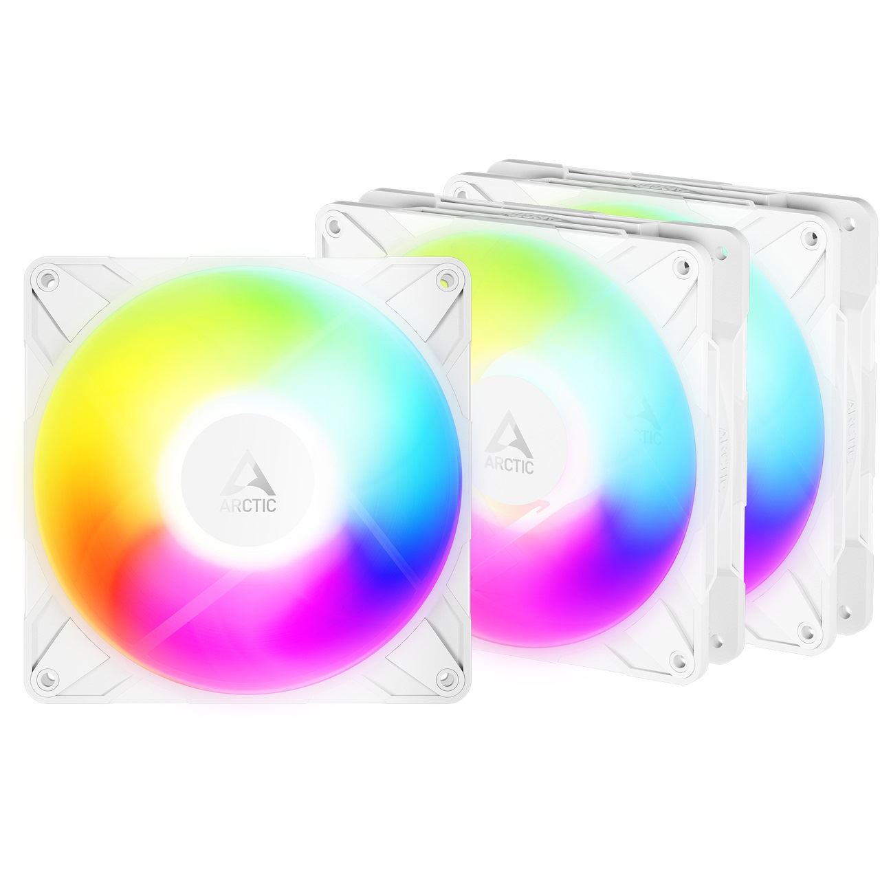 140x140x30mm ARCTIC P14 Pro Reverse A-RGB white 3er-Pack