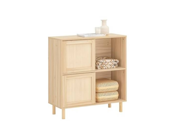 SoBuy Sideboard mit Schiebetüren 80x87x35cm für Flur