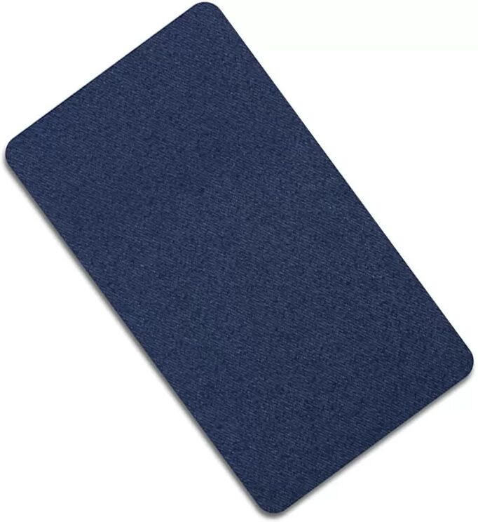 INF Köperstoff-Reparaturflicken – 10er-Pack selbstklebendes Kleiderreparaturset Navy blau