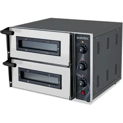 vaiotec Elektro Pizzaofen mit 2 Backkammern, 585 x 570 mm