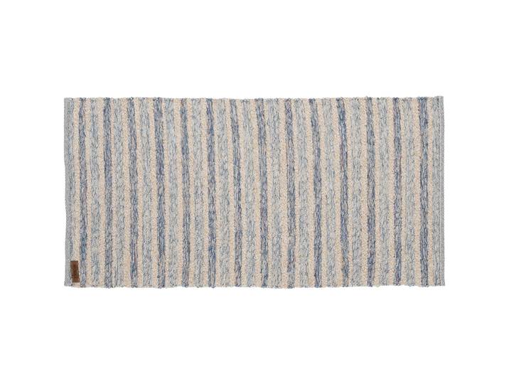Teppich Mondsee Blau Streifen Baumwolle 70 x 140 cm