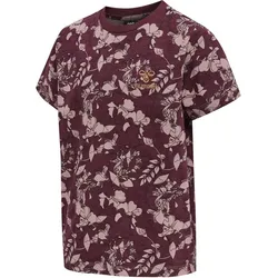 hummel hmlHAZEL T-Shirt Mädchen 3430 - windsor wine 110