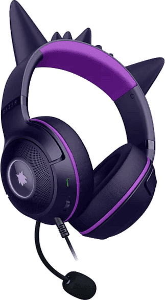 REACONDICIONADO Seminuevo Excelente Auriculares gaming - Razer Kraken Kitty V2 Pokémon Gengar, Morado