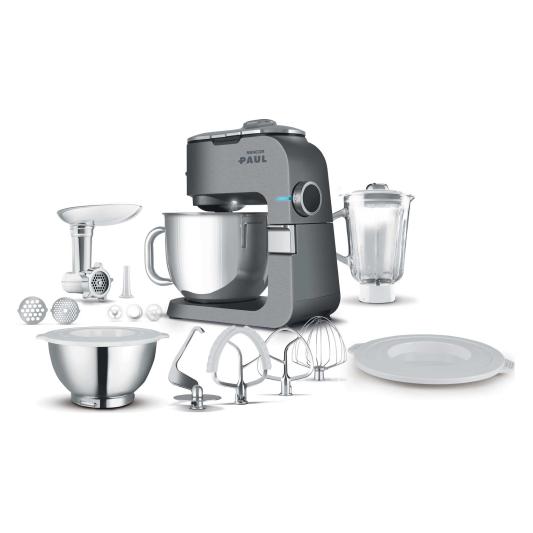 Sencor STM 7950 PAUL 1 grau / Küchenmaschine / 6,5L / 1700W (6.50 l, 1700 W) (8590669388004)