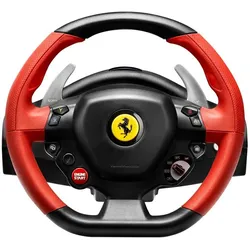 Thrustmaster Ferrari 458 Spider Racing Wheel (Xbox One S, Xbox One X, Xbox Series S, Xbox Series X), Gaming Controller, Rot, Schwarz