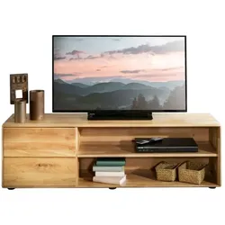 G+K TV-Lowboard Skagen Holz Braun Wildeiche