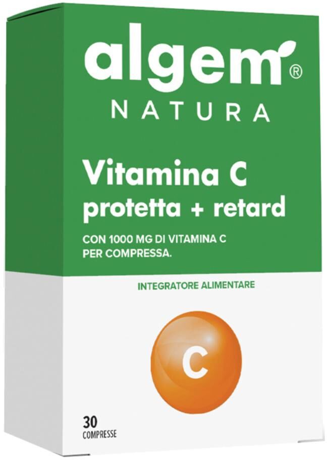 ALGEM NATURA Srl Algem Natura Vitamina C Protetta + Retard, 30 compresse