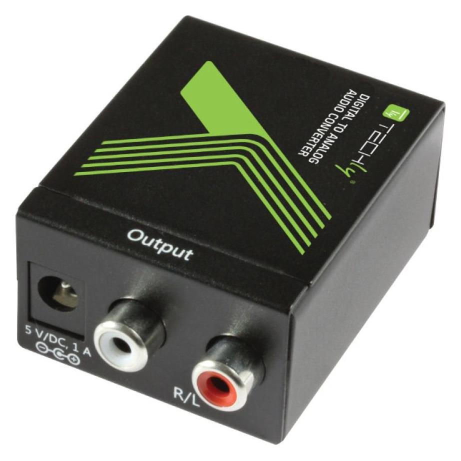 Techly Digital Audio zu Analog Audio Konverter (Digital -> Analog) (IDATA-SPDIF-3)