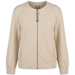 Jersey-Blouson Rabe beige, 40
