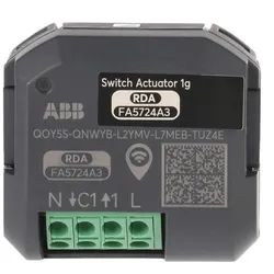 Busch-Jaeger 62811 U-WL-500 Smart Schaltaktor 1-fach UP Wireless ABB-free@home 2CKA006710A0034
