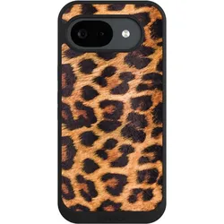 Nivocase Handyhülle für Google Pixel 10a Hülle NIVOpure Case Schwarz Animalprint Fell Leopard (Google Pixel 10a), Smartphone Hülle, Schwarz