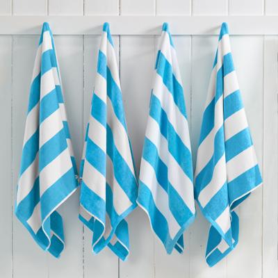 "Linery & Co. Cotton Cabana Beach Towel, 4 Pack - 30"" x 60"""