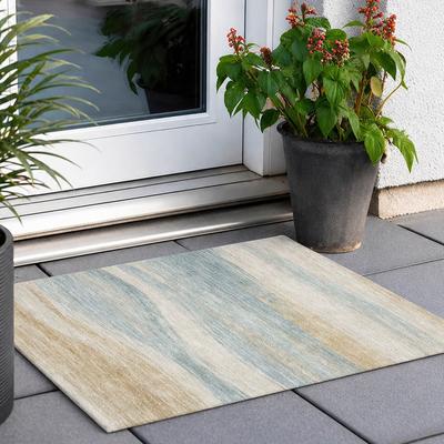 Addison Rugs Machine Washable Indoor/ Outdoor Ombre Volga Chantille Rug