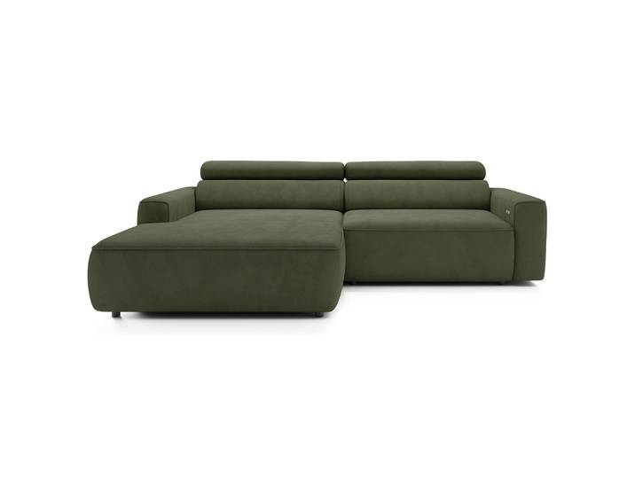 Ecksofa mit elektrischem Auszug Fando L-förmig, linksseitig,