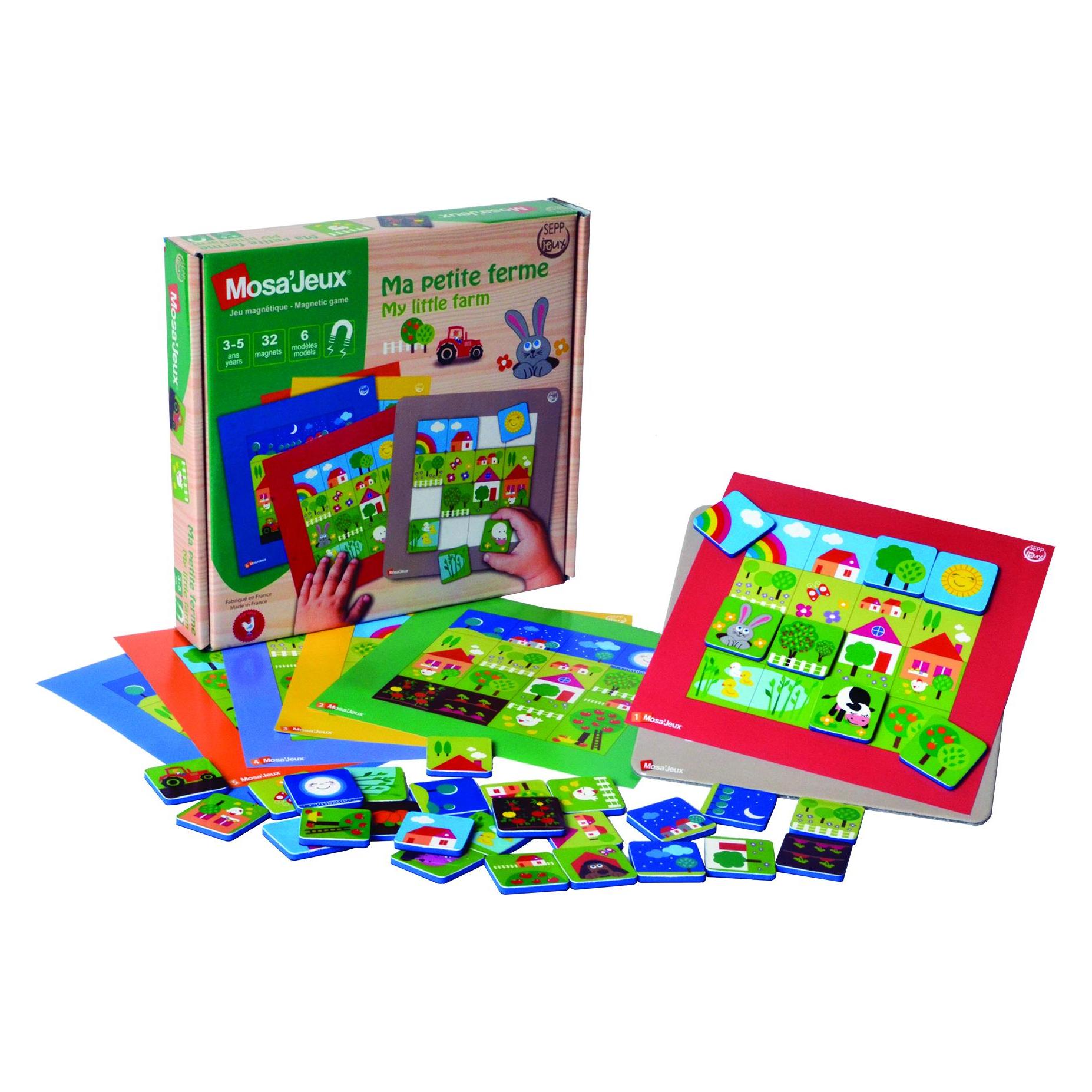 Sepp Jeux Magnet Mosaik My little Farm (25296472)