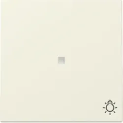 Gira 367401 Wippe Kontrollfenster+Symbol Licht System 55 Cremeweiß glänzend