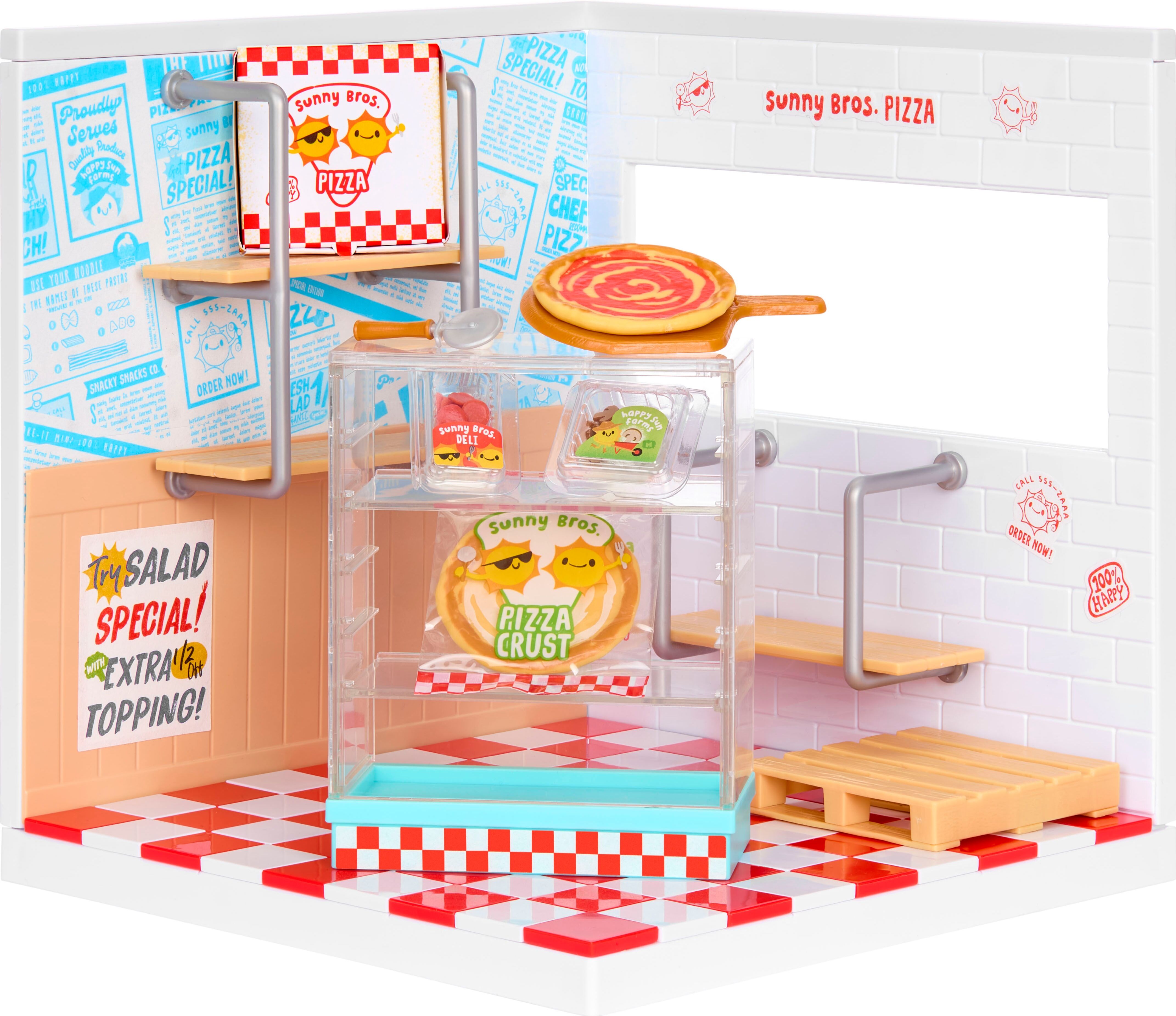 Kreativset MGA ENTERTAINMENT "MGA's Miniverse - Spaces Starter Pack- Pizza", bunt, Kreativsets, Kinder, Kreativset