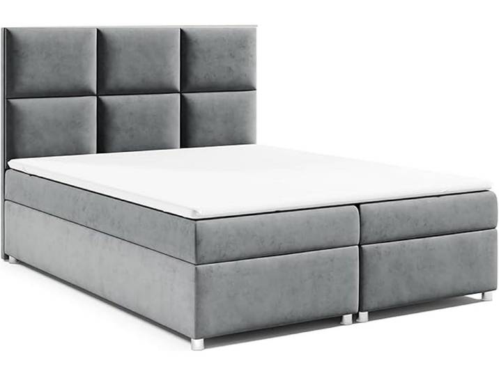 Best for Home Boxspringbett Trinity K-13 Boxspringbett mit Bettkasten & 7 cm Topper (140x200 160x200 180x200 200x200 cm), inkl. Lieferung bis in die Wohnung, TOP- Preis-Leistungs-Verhältnis