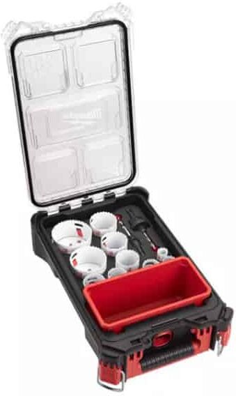 MILWAUKEE Coffret Packout 14 scies cloches HOLE DOZER - 4932472248