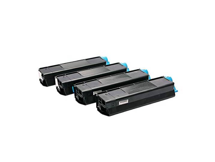 compatible set 4x toner voor oki c612 c612dn c612n c 612 c 612dn c 612n van ABC