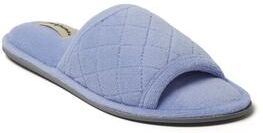 Women's Beatrice Terry Slide Slippers by Dearfoams in Iceberg (Size XL M)