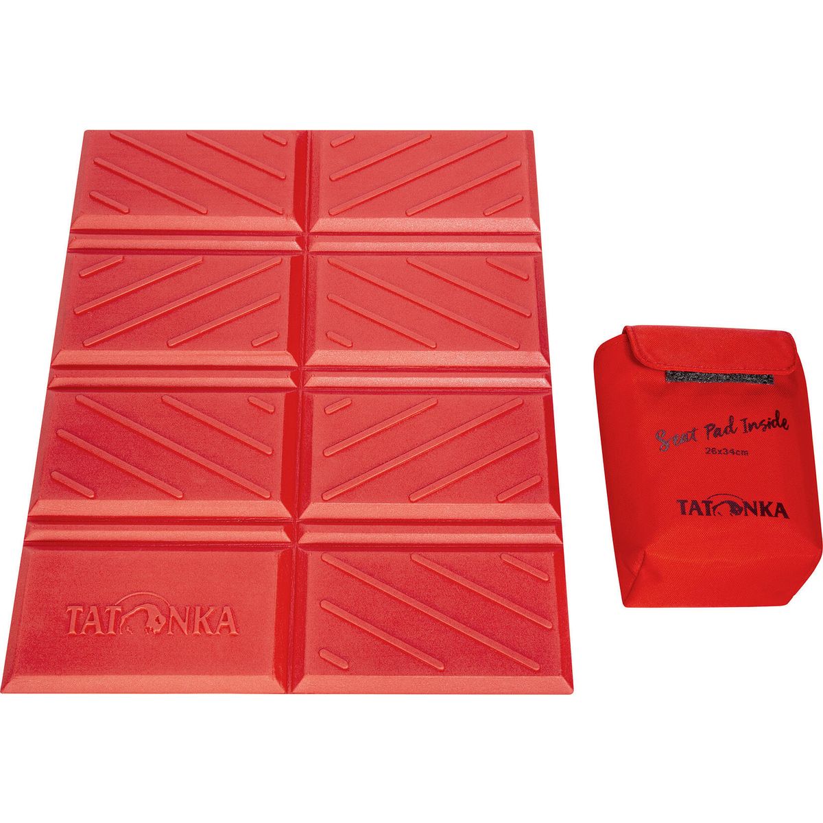 Tatonka Foldable Seat Mat 26 x 34cm red (015) 3235-015