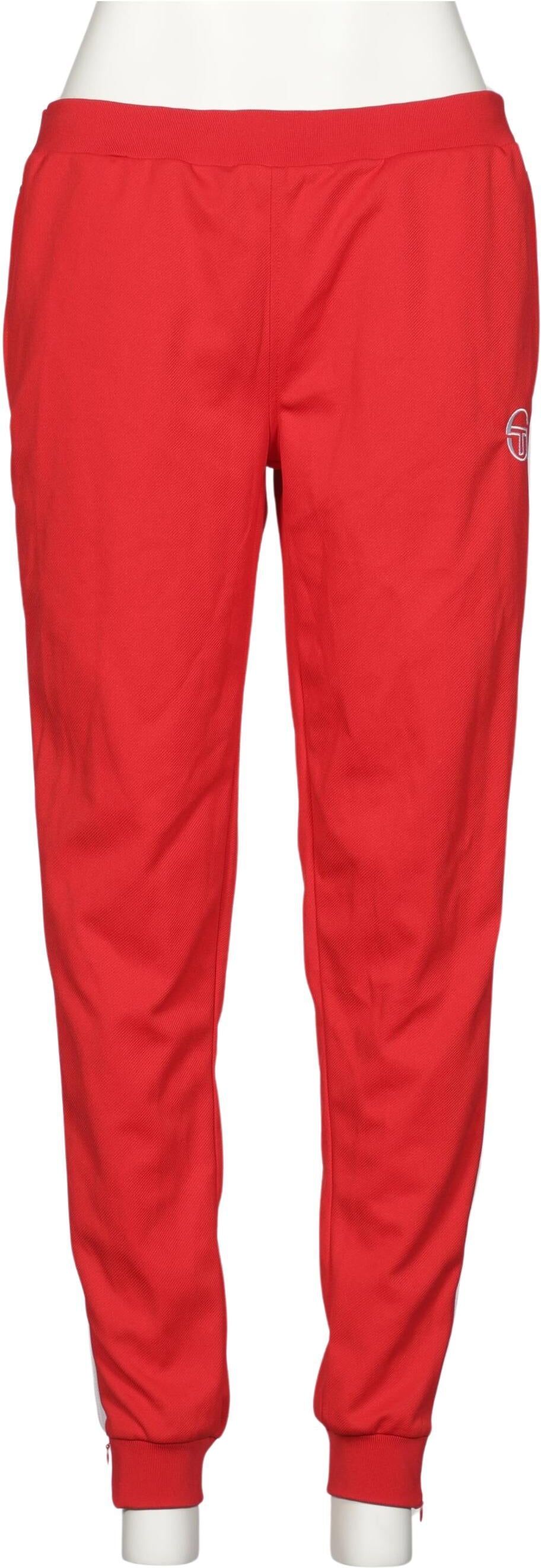 Sergio Tacchini Damen Stoffhose, Rot, Gr. L, Synthetik - Second Hand