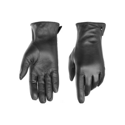 Lederhandschuhe PEARLWOOD "PAM", Damen, Gr. 8, schwarz, Schafsleder, unifarben, Handschuhe, weiches Fleece-Innenfutter, Temperaturregulierend, Seitenschlitz