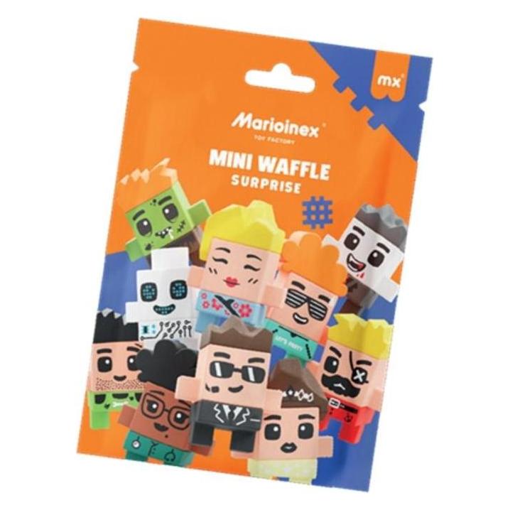 Marioinex Mini -Waffel -Strukturblöcke - Schwein Carpenter 70 Elemente (40860757)