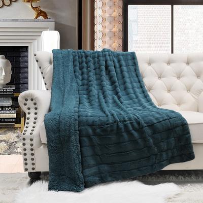 Home Soft Things Solid Color SuperMink FauxFur Throw