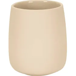 Kleine Wolke Zahnputzbecher Eclipse Sandbeige 8,6x10x8,6