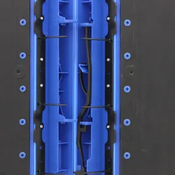 WEDO Präsentationsordner Ergogrip A4 50mm 4 Ringe schwarz Packung mit 4 Stück