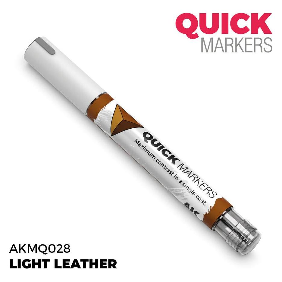 AK Interactive - Quickmarker Light Leather (AKMQ028)