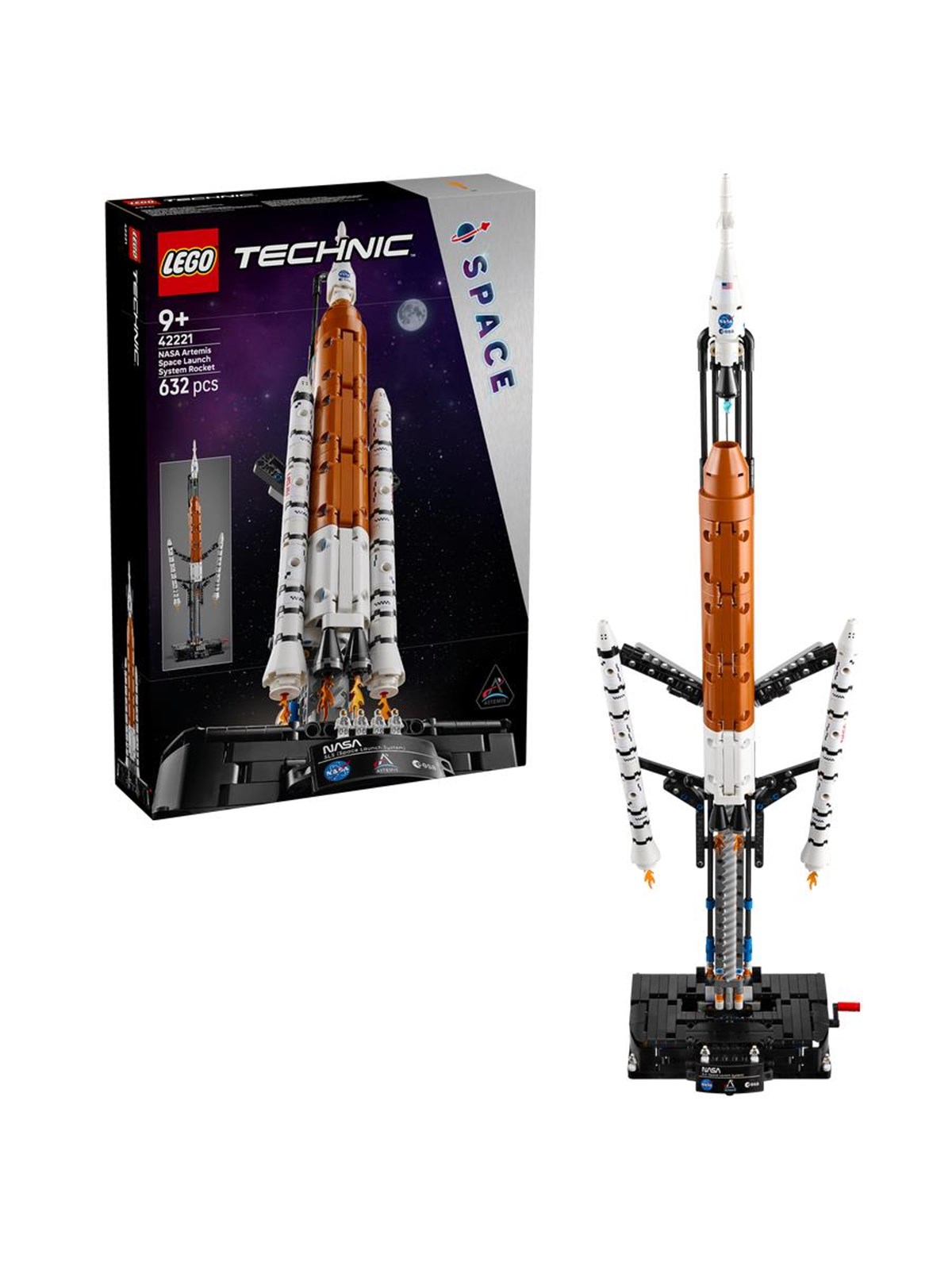 LEGO Technic 42221 NASA Artemis SLS-Schwerlastrakete