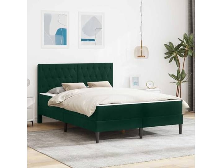 LPERTGFHU Samtbett, Schlafzimmer Polsterbett mit Lattenrost & Matratze Inklusive Stauraum unter dem Bett, Modernes minimalistisches Design