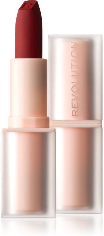 Revolution Lip Allure Soft Satin Lipstick creamy lipstick with satin finish shade CEO Brick Red 3.2 g