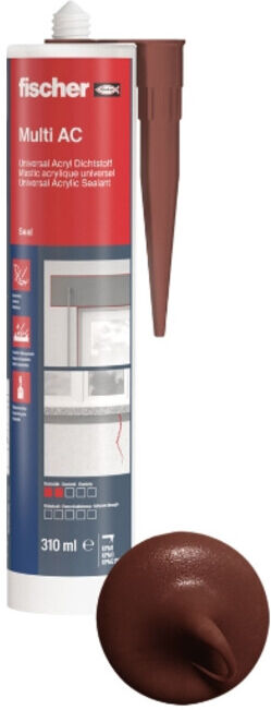 fischer Acrylic Sealant DA 310ml brun (053112)