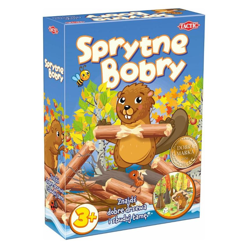 Tactic *****Gra planszowa Sprytne bobry 56884 (2 - 4 Spieler) (68843)