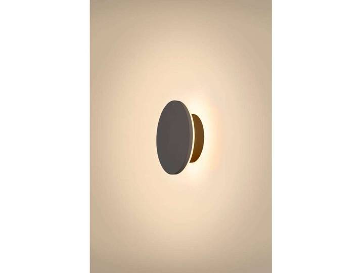 D-Ring Applique Murale Up/Down S IP65 Black - SLV - Aluminium